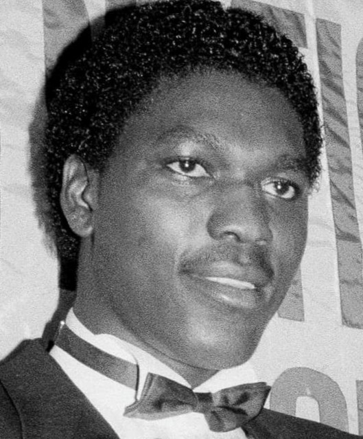 A young Hakeem Olajuwon early in his career