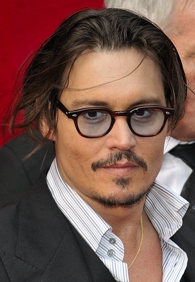 Johnny Depp at a film premiere