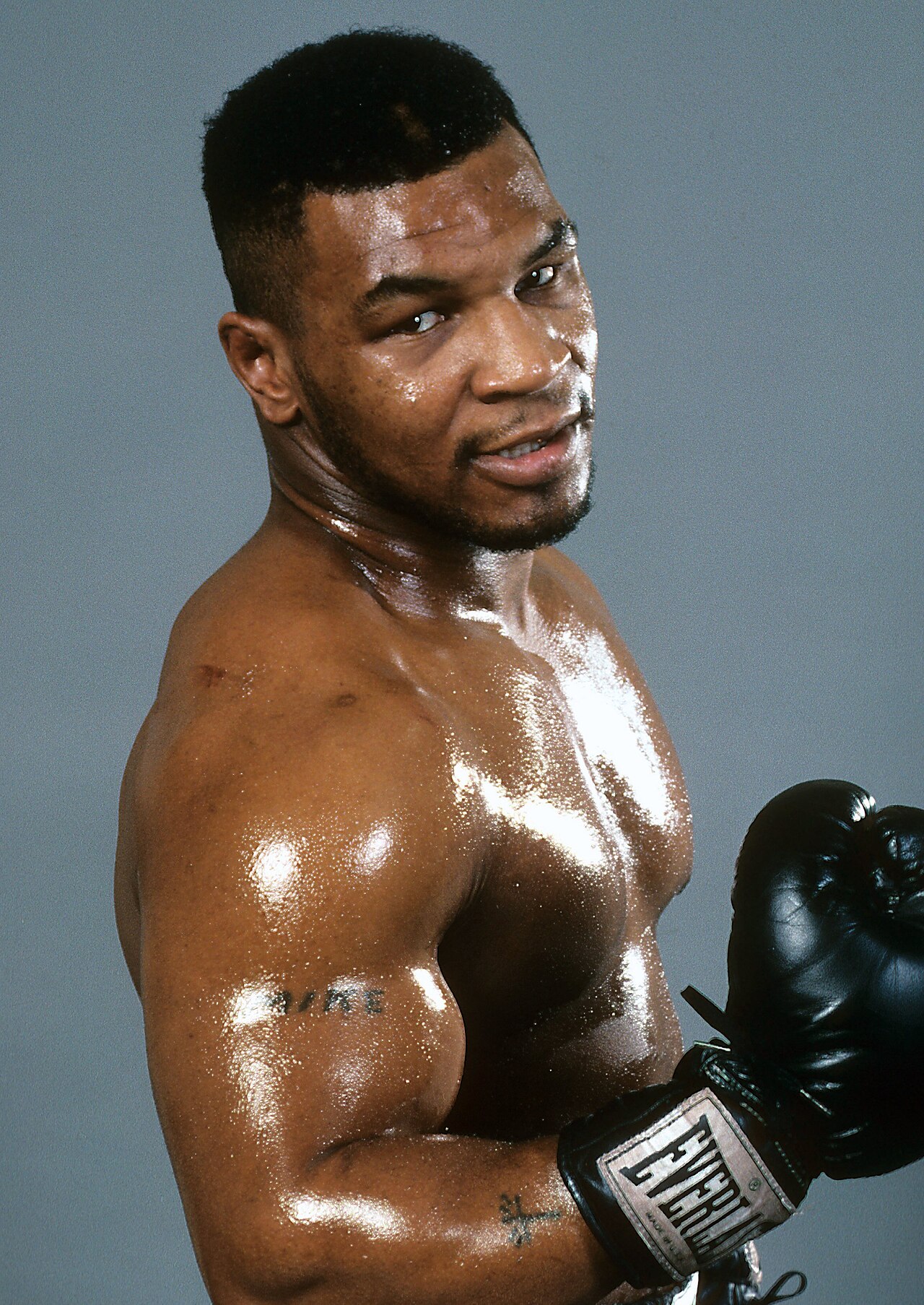 Mike Tyson at the height of his career in 1987