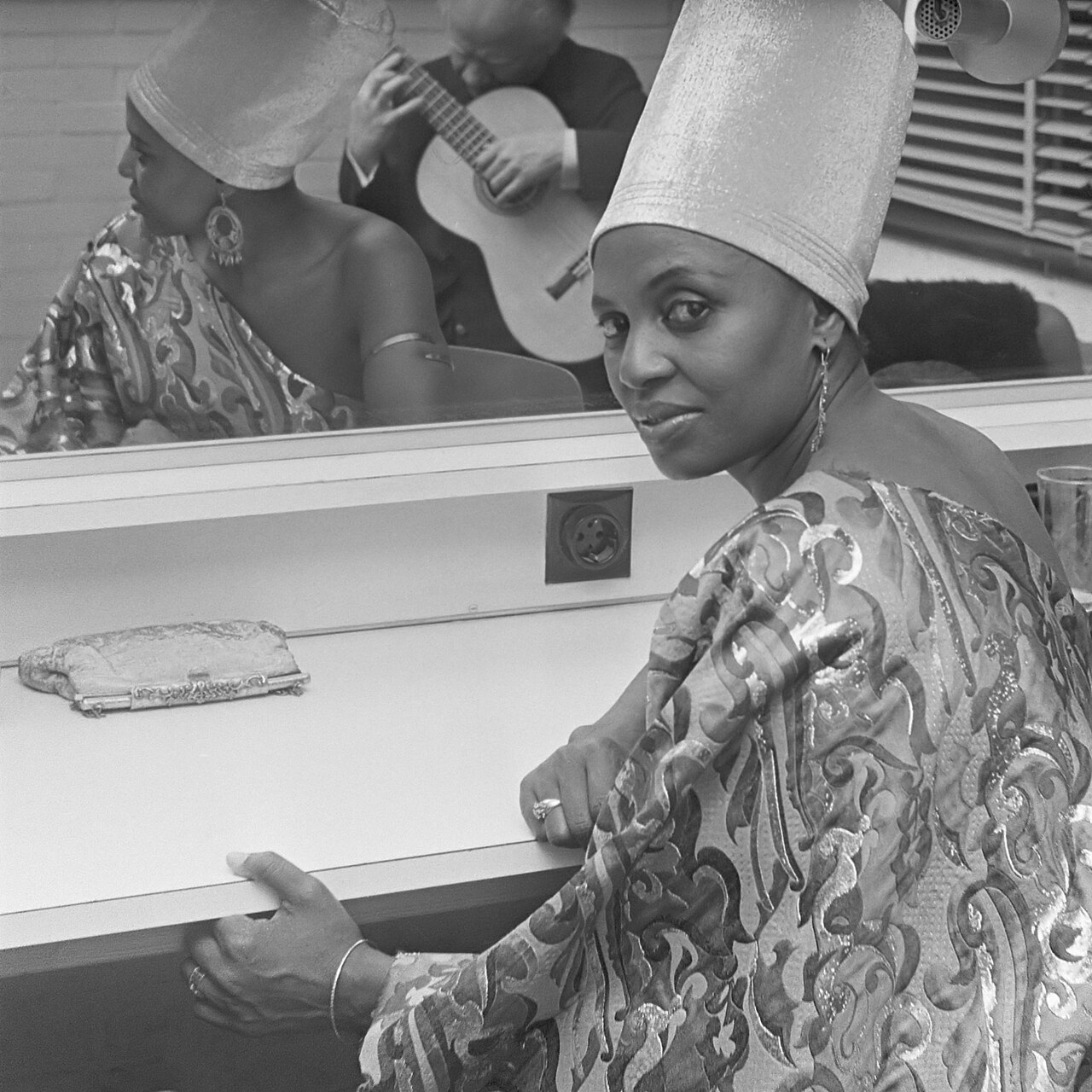 Miriam Makeba performing in 1969