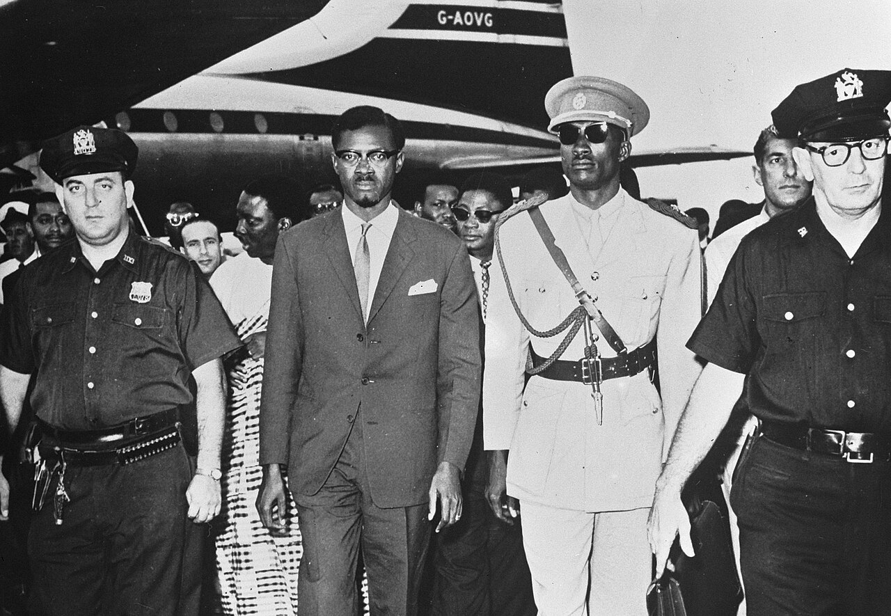 Patrice Lumumba during the independence period