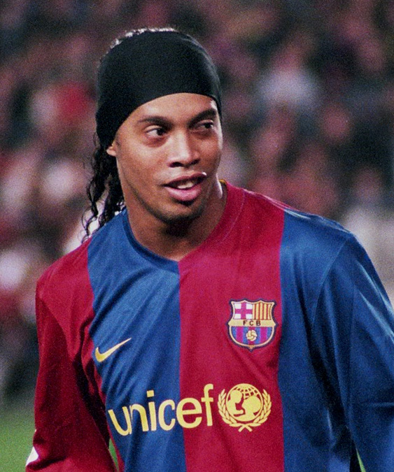 Ronaldinho during his playing career