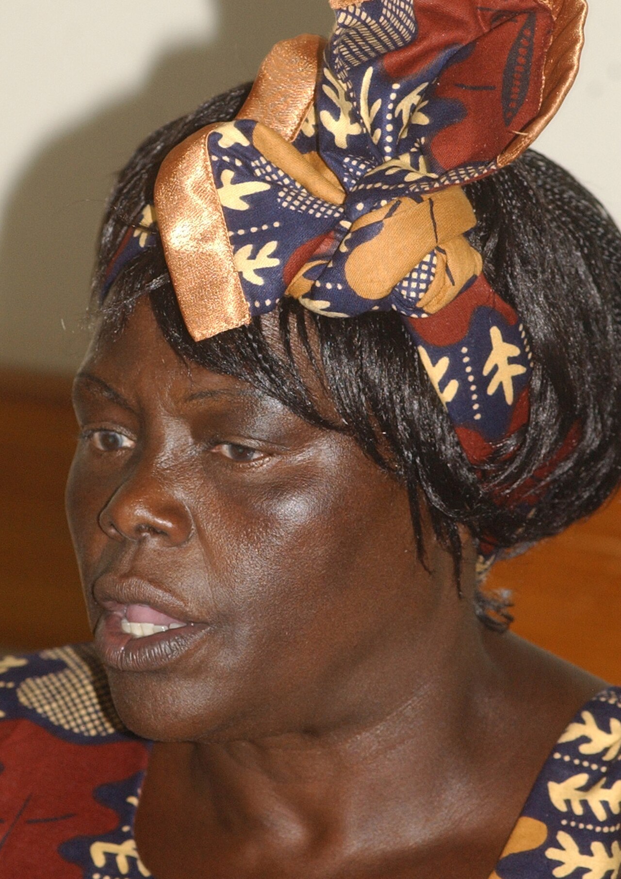 Wangari Maathai in 2006